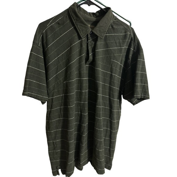 Prana‎  short Sleeve Henley Shirt Top Mens Size XL - Picture 2 of 3